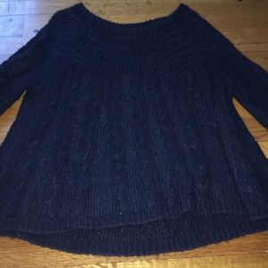 Dark blue Hollister sweater